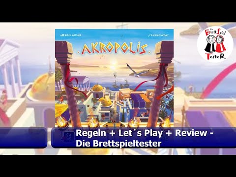 Akropolis - Regeln + Let´s Play + Review - Brettspiel - Die Brettspieltester