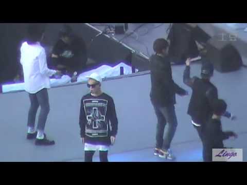 [lingo]141018 SMTown Shanghai dance practice part1