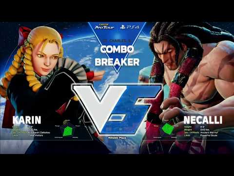 SFV: Nick Tanella vs. EG K-Brad - Combo Breaker 2017 Pools - CPT 2017