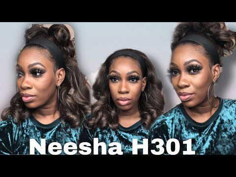 Outre Neesha Half Wig H301 | Headband Wig | Pariss Desarae