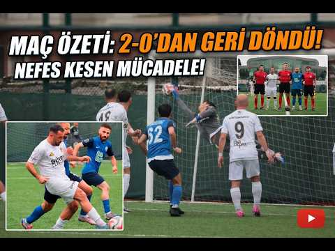 Geriden Gelip Maça Ortak Oldu T.G. Irmakspor - Göktürk Saray Maç Özeti