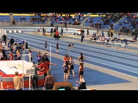 VS Indoormeeting 2014 - 4x200m indoor miniemen