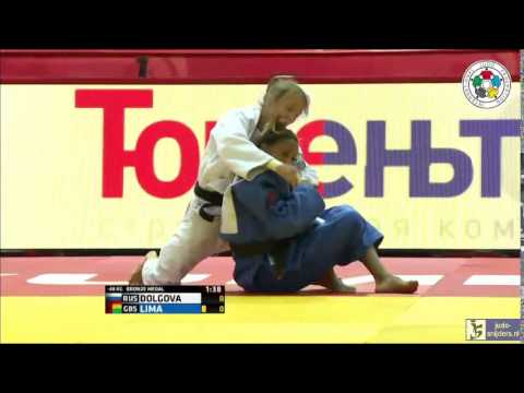 Judo 2014 Grand Slam Tyumen: Dolgova (RUS) - Lima (GBS) [-48kg] bronze