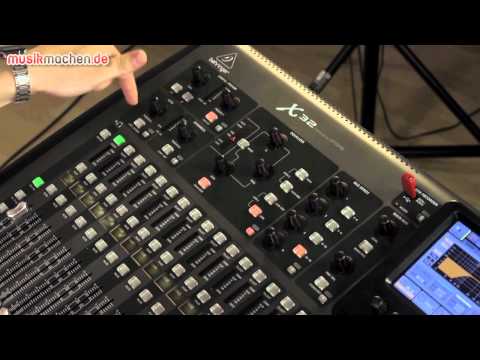 Behringer X32 - Digital Mixer - Testbericht -  Teil 1