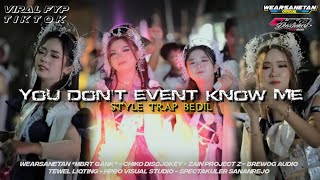 Download lagu DJ YOU DON'T EVENT KNOW ME || TRAP BEDIL FEAT CHIKO DISCJOKEY🥳🤙 mp3 Download lagu DJ YOU DON'T EVENT KNOW ME || TRAP BEDIL FEAT CHIKO DISCJOKEY🥳🤙 mp3