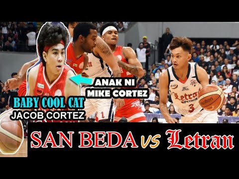 SAN BEDA vs LETRAN - NCCA SEASON 98 Men Basketball/09.30.22 - ANAK NI MIKE CORTEZ NAG-ALA COOL CAT.
