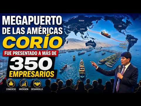 Megapuerto de las Américas Corío fue presentado a más de 350 empresarios