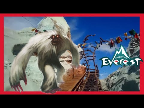 Disney Everest Montaña Rusa de Animal Kingdom | Expedition everest POV Front Disney Animal Kingdom