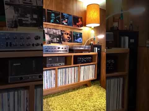 70's Style HiFi Audio Room Audiophile 😎 #shorts