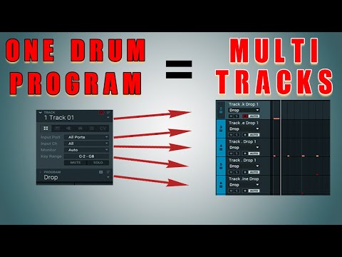 How To Put MPC Drum Program On Separate Tracks Beginners