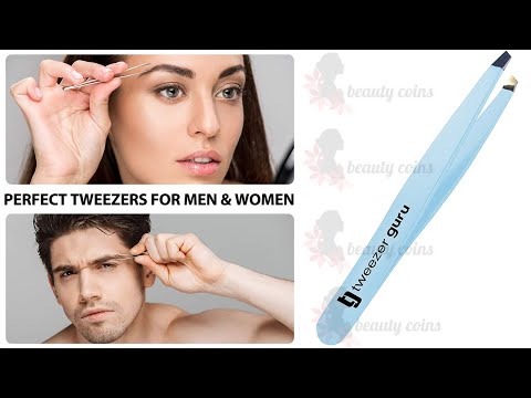 How To Tweeze & Shape Your Eyebrows | Hair Removal Tweezer | Beauty Coins