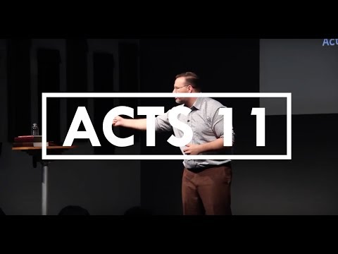 The Christians of Antioch | Acts 11:19-30 | Craig Ireland