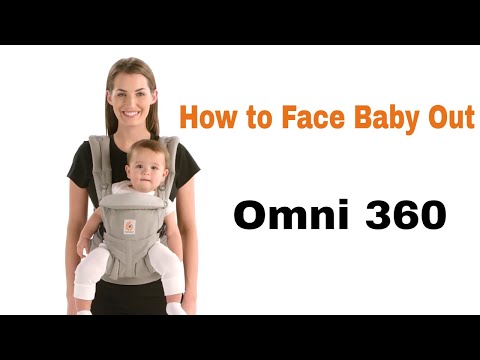 ERGOBABY nešioklė OMNI 360, perlų pilkos spalvos, BCS360GRY video