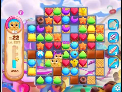 Cookie Jam Blast Level 209 - NO BOOSTERS 🍪 | SKILLGAMING OFFICIAL