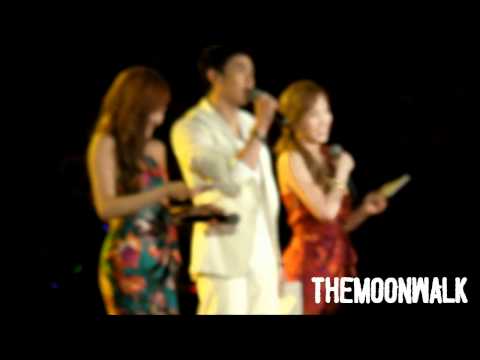 120407 2PM NICHKHUN,SNSD TIFFANY & TAEYEON  MC MODE  (CUTE)