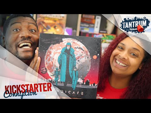 Tantrum House Preview - SYNDICATE: An Interplanetary Conquest Board Game