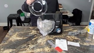 🔥 Unboxing kitchen stand mixer with dough hook, beater & whisk