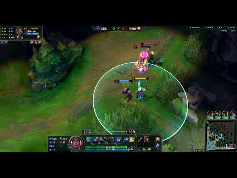 lucian nami lvl 1 fight