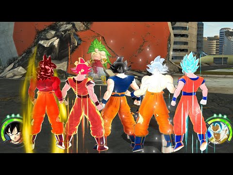 Dragon Ball Raging Blast 3 Mods - All Transformations (4K 60fps)