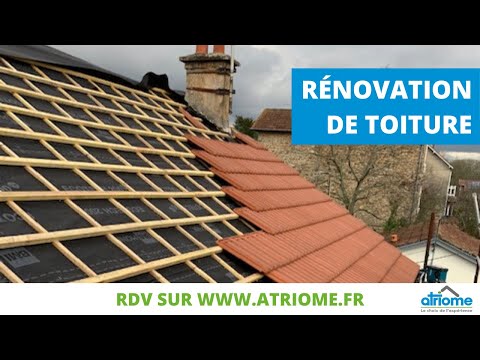 Travaux de réfection de toiture, changement complet de couverture - Atriome.fr