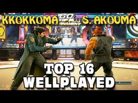Kkokkoma (Dragunov) Vs Super Akouma (Akuma) - TOP 16 - Tekken 7 World Tour