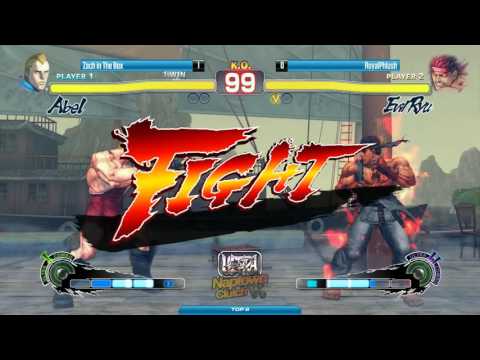 USF4 Top 8 @ Naptown Clutch V - Zach in The Box vs RoyalPhlush [720p/60fps]