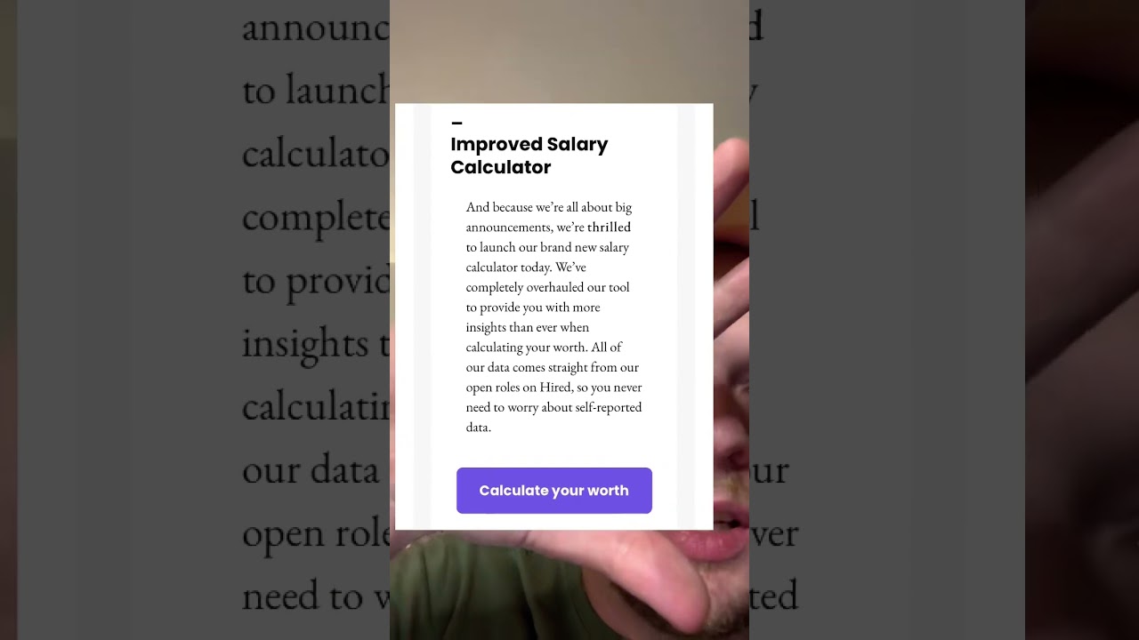 SWE Salary Calculator