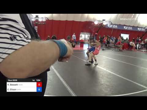 38 Kg Rr Rnd 2 - Keegan Bassett, Young Guns Vs Epenesa Elison, Sunkist Kids