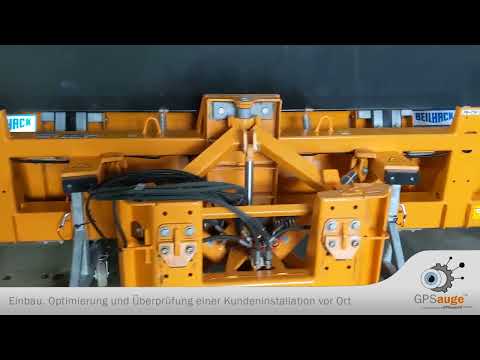 Dokumentierter Einbau einer Telematik in einen LKW