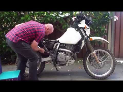 DR 650 with FMF Powercore 4 silencer