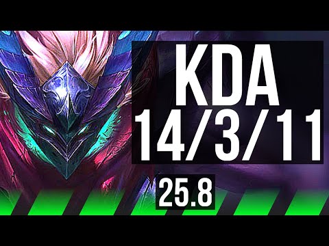 MORDEKAISER vs ZAC (JGL) | 14/3/11, Dominating | EUW Master | 25.8