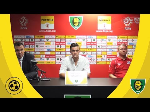 Konferencja po meczu GKS Katowice - Podbeskidzie Bielsko Biała