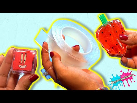 DIY Squishies con cinta Nano Tape - Supermanualidades