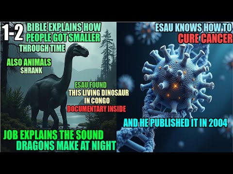 Bible Describes Sound That Dinosaurs Dragons Make In Job, Cure For Cancer Published Since 2004 1-2