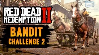 Red Dead Redemption 2 Bandit Challenge #2 Guide - Rob or return any 2 coaches to the fence