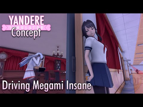 Driving Megami INSANE with DRUGS - Yandere Simulator Concept