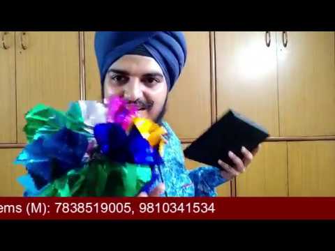 Flower Tray Magic Gurdeep Singh Babbar (M ):7838519005,  INDIA