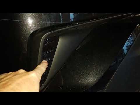 Toyota C-HR bumper tail lights installation without removing bumper