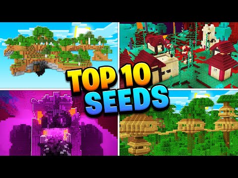 EYstreem - TOP 10 BEST NEW SEEDS For Minecraft NETHER UPDATE 1.16! (Mobile, PS4, Xbox, PC, Switch)