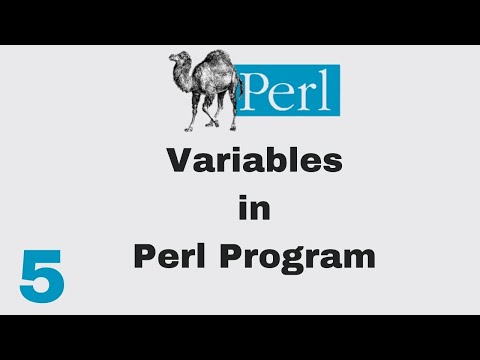Perl Script Basic Tutorial 5 Variables