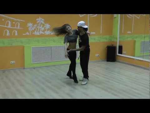 Zouk Class 04.10.12 at Brazuka Dance School - Wakko & Masha