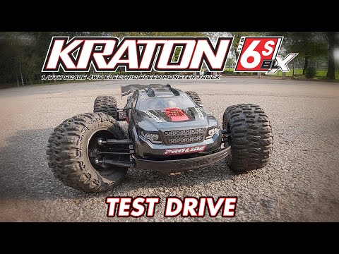 2040 RC - Arrma Kraton 6s BLX - Test drive & standing backflips