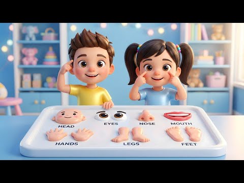 Body Parts Song for Kids | This Is My Body | Nursery Rhymes & Kids Learning | Rishik Films #kids