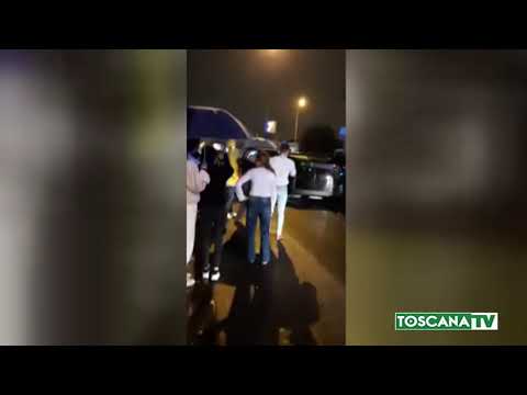 2019-10-19 PRATO - SPETTACOLARE INCIDENTE STRADALE IN VIA PISTOIESE