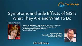 תסמינים ותופעות לוואי של גיסט: תיאור ואופן טיפול