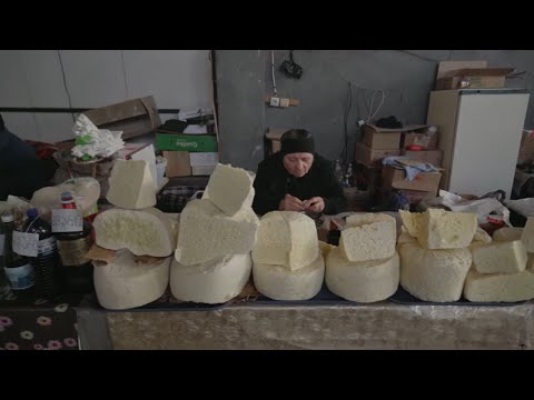 Zobaczcie jak wygląda targowisko i sklep w Gruzji! [Kamperem przez świat]