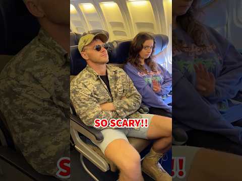 Woman in danger signals for help on plane 😱 please learn and teach this sign