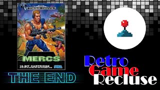 Mercs (1991) Sega Megadrive Genesis Capcom ending [Retro Gaming]