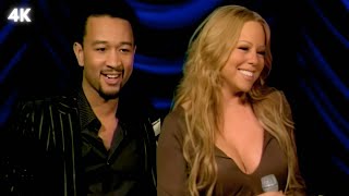 With You I’m Born Again - John Legend &amp; Mariah Carey (VH1 Save The Music Concert) [4K Remastered]