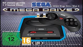 Sega Mega Drive Mini 2 Games